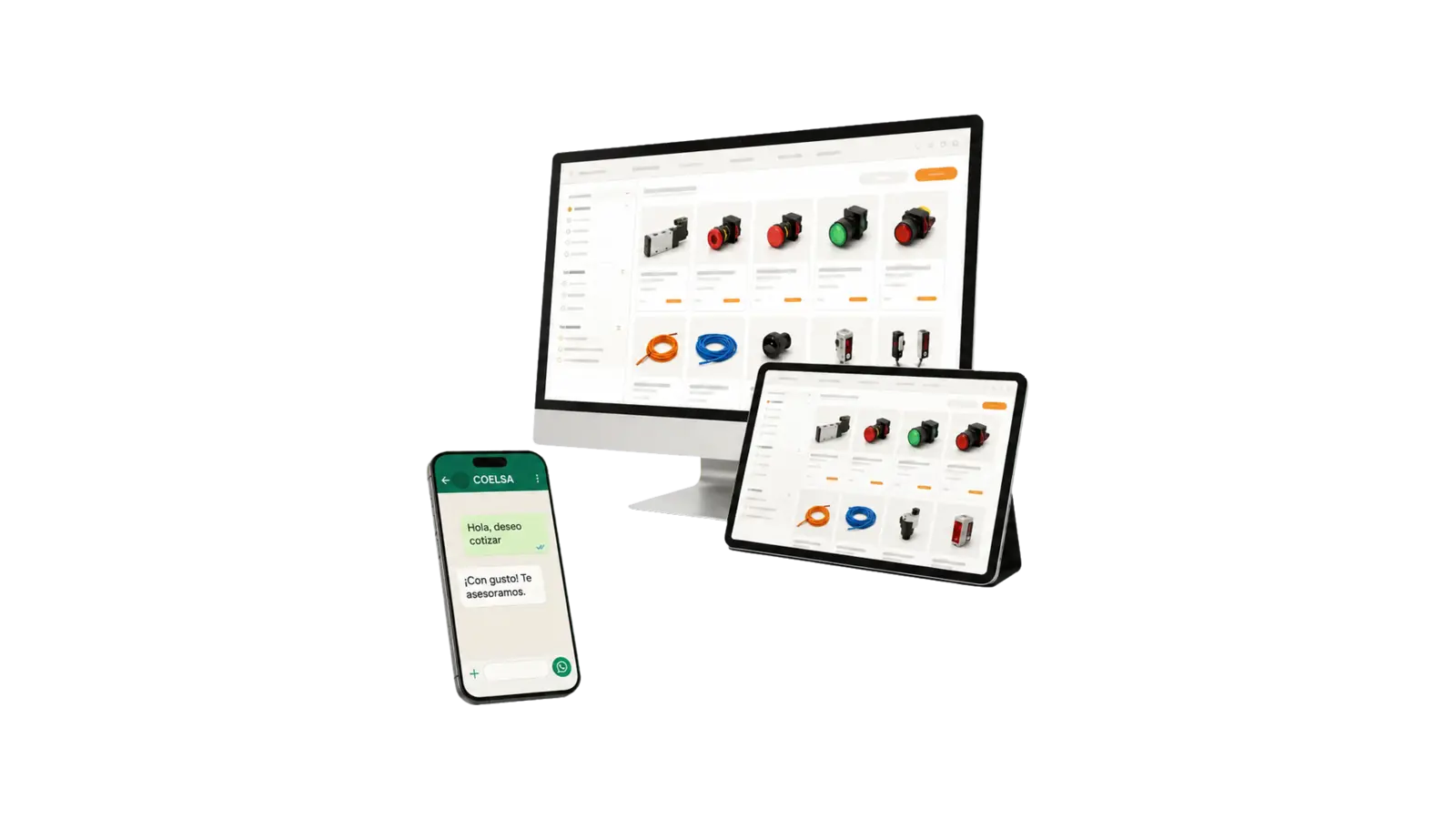 Catálogo digital de productos industriales COELSA