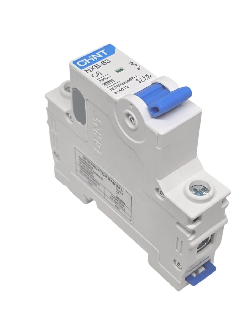 BREAKER DE 1*6A P/RIEL DIN DE 35MM CHINT