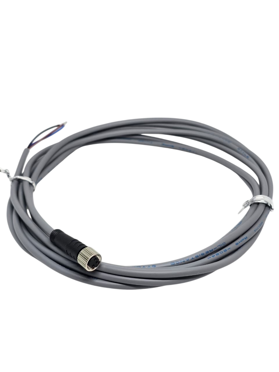 CABLE PARA SENSOR M8 3 HILOS 5MTS FOTEK