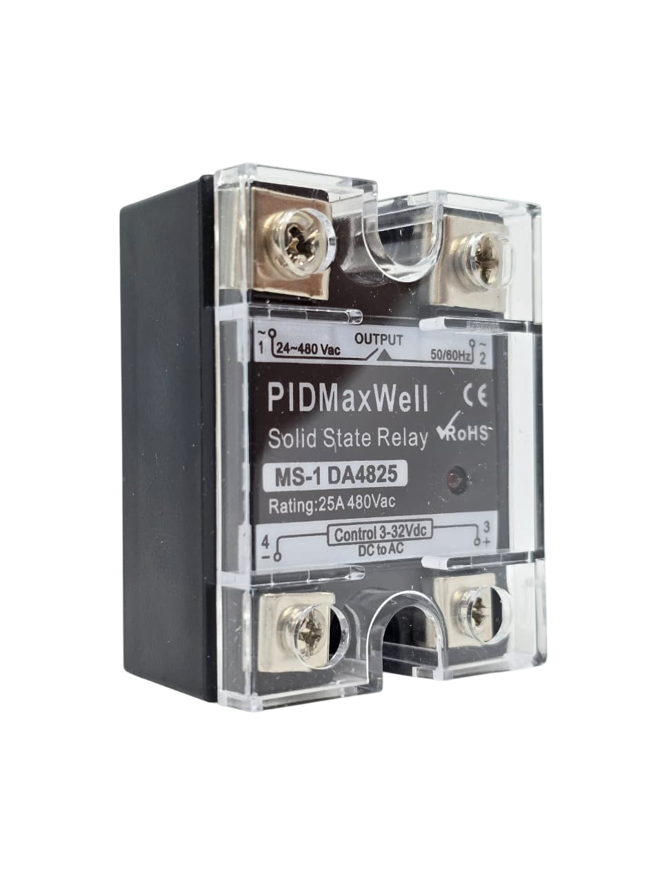 RELÉ DE ESTADO SÓLIDO MAXWELL 25A 