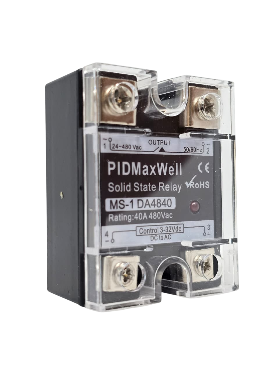 RELÉ DE ESTADO SÓLIDO MAXWELL 40A