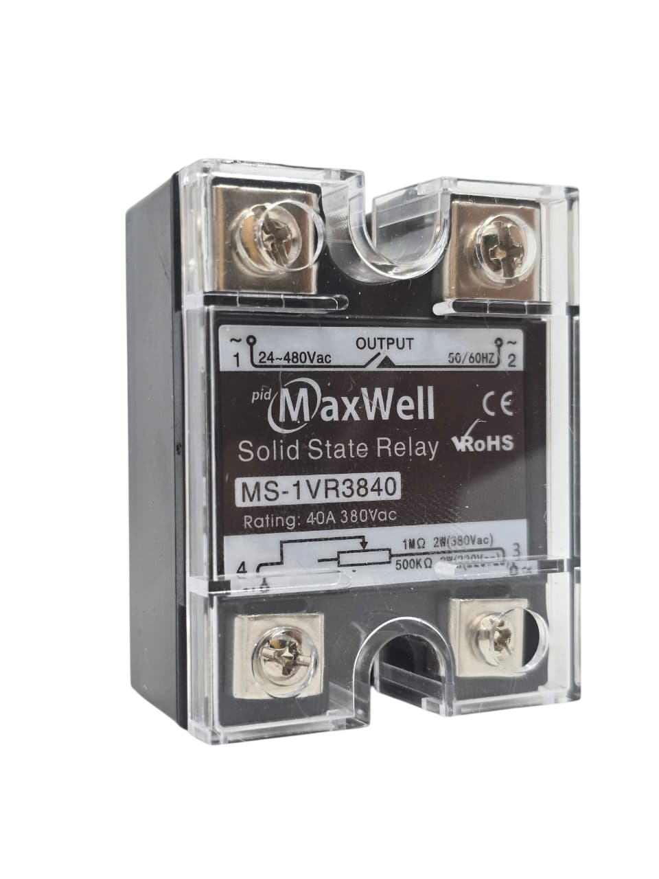 RELÉ DE ESTADO SÓLIDO VARIABLE MAXWELL 40A