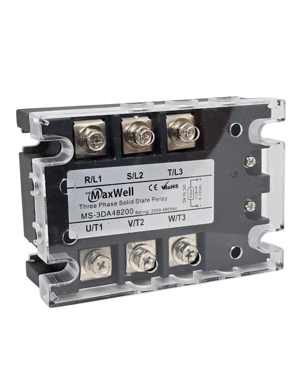RELÉ DE ESTADO SÓLIDO MAXWELL 3F 200A