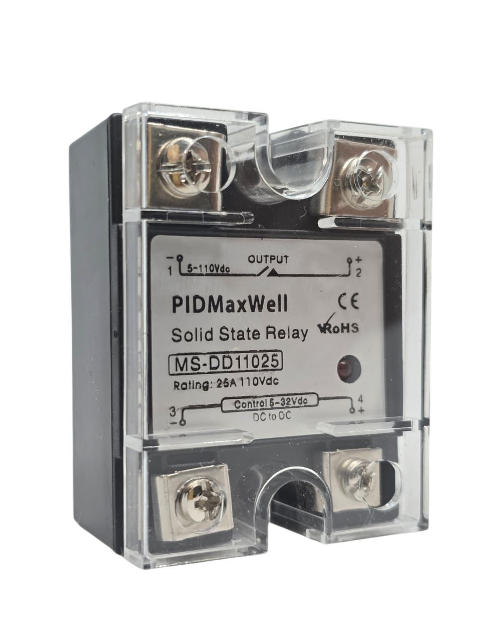RELÉ DE ESTADO SÓLIDO MAXWELL 25A