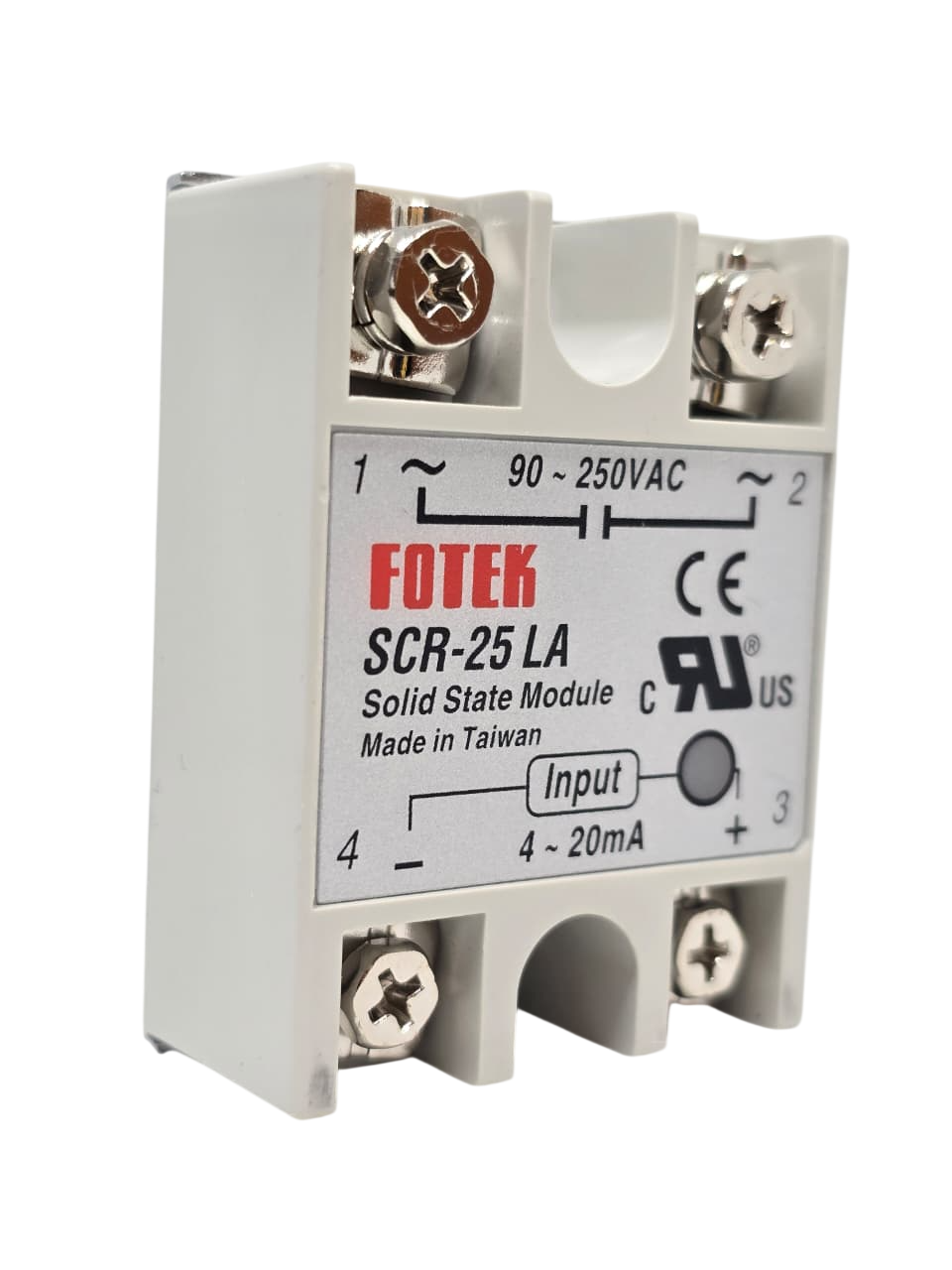 RELÉ DE ESTADO SÓLIDO FOTEK 25A