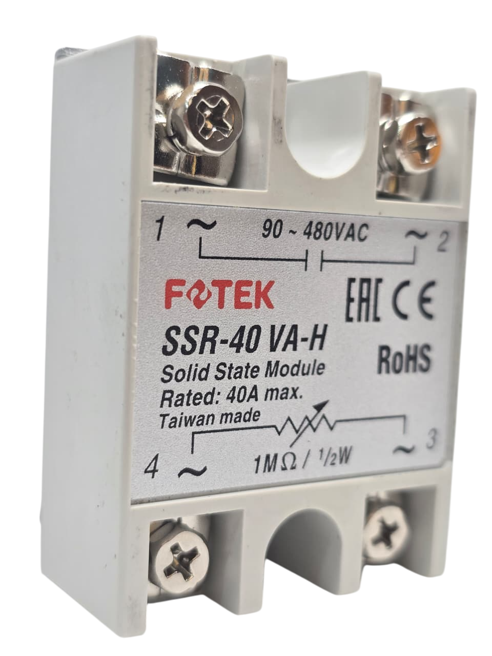 RELÉ DE ESTADO SÓLIDO VARIABLE FOTEK 40A