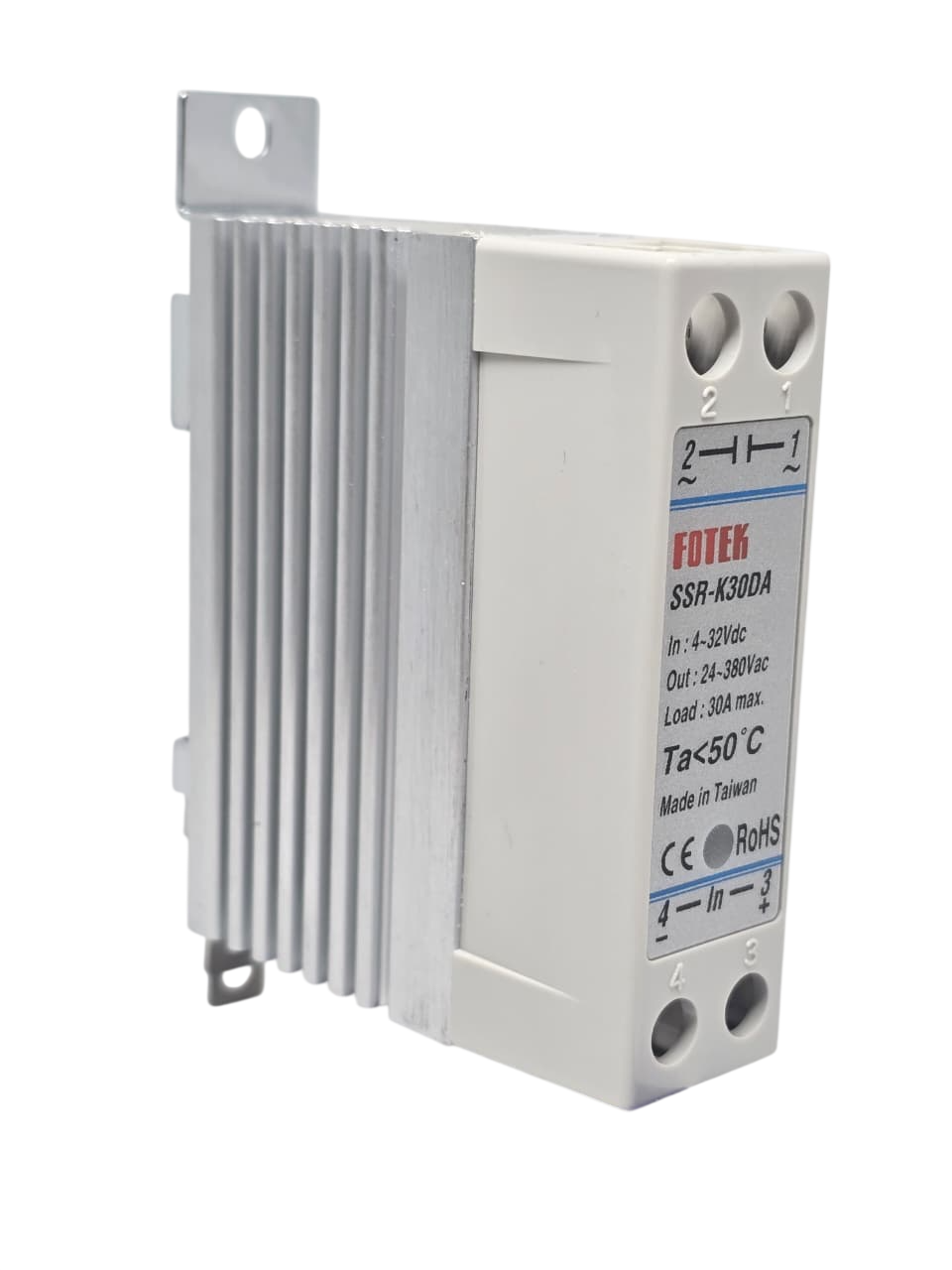 RELÉ DE ESTADO SÓLIDO FOTEK 30A