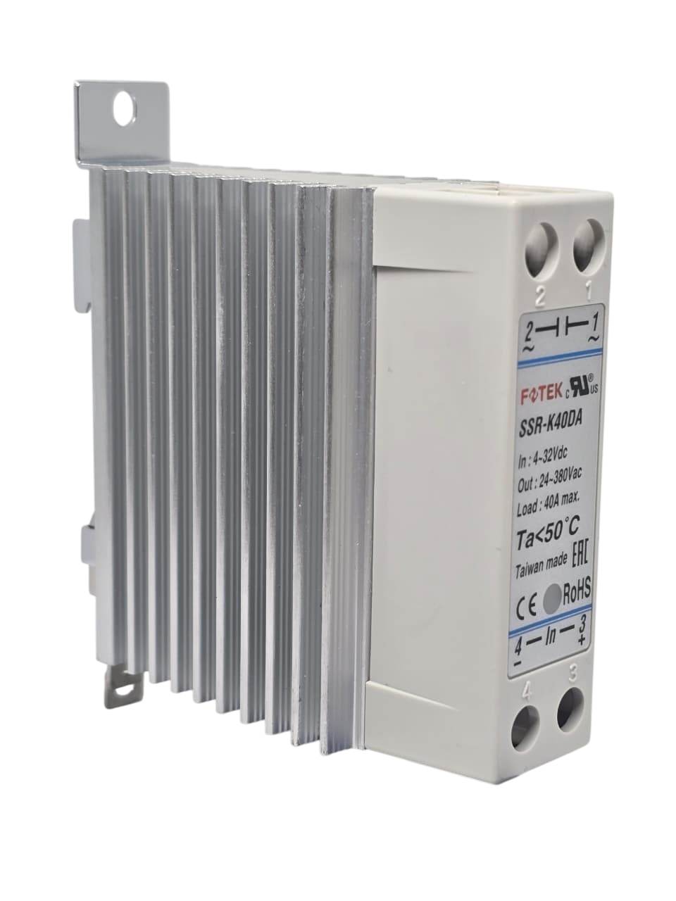 RELÉ DE ESTADO SÓLIDO FOTEK 40A