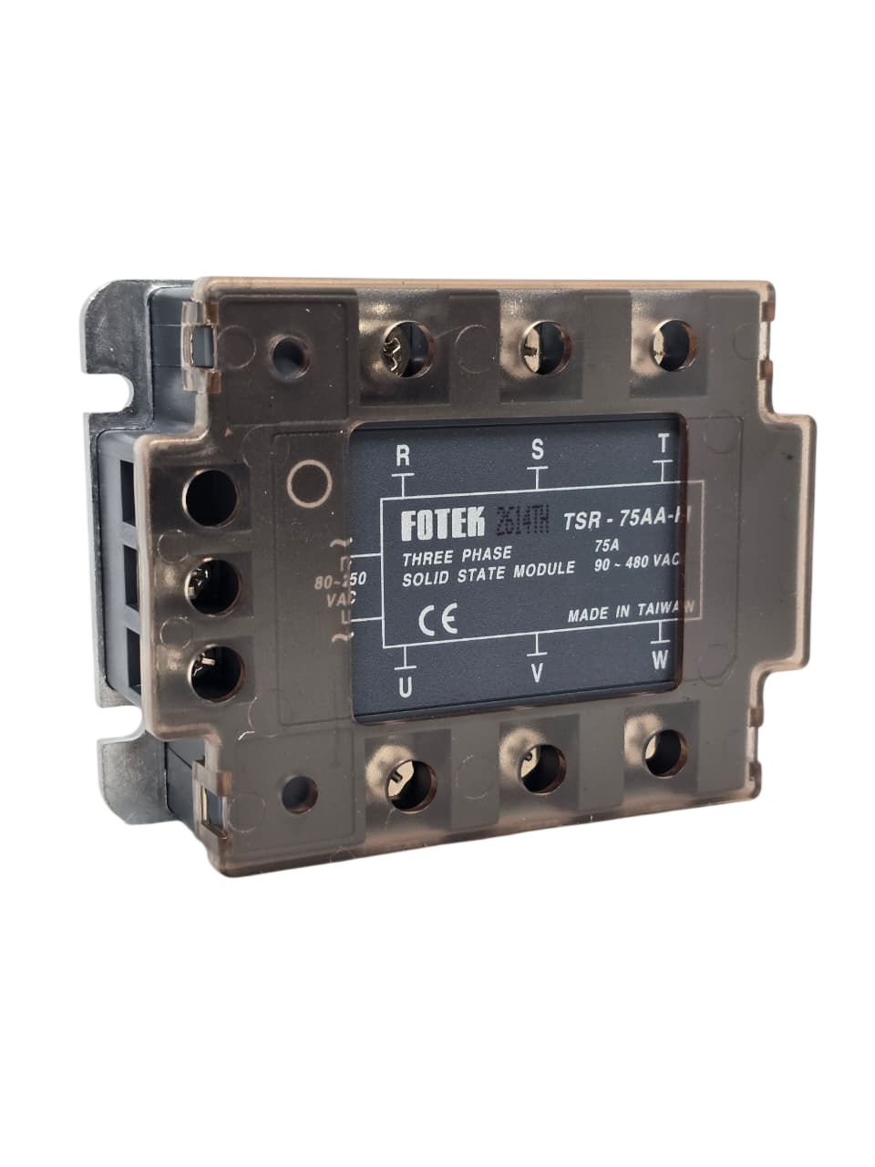 RELÉ DE ESTADO SÓLIDO FOTEK 3F 75A AC-AC