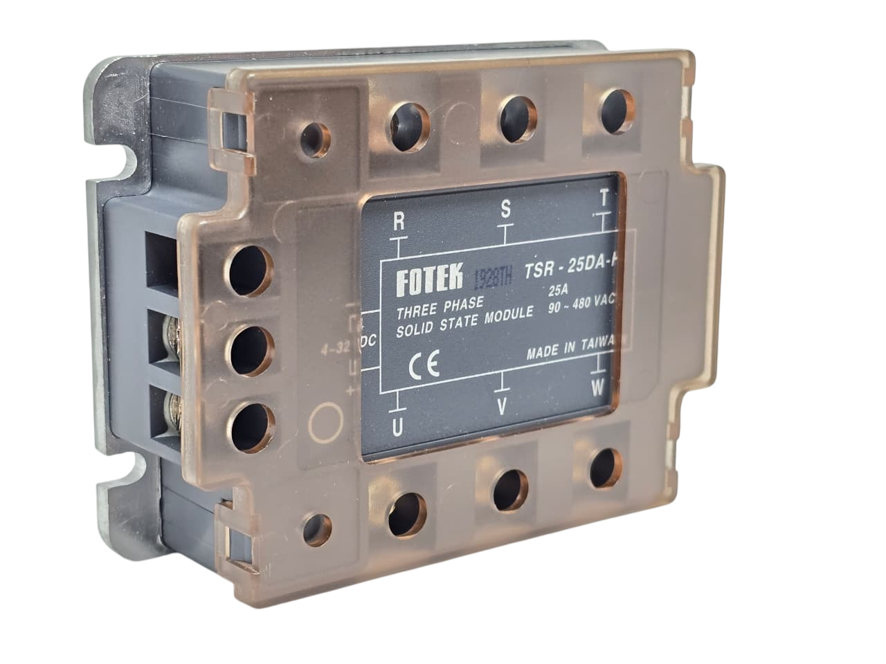 RELÉ DE ESTADO SÓLIDO FOTEK 3F 25A DC-AC