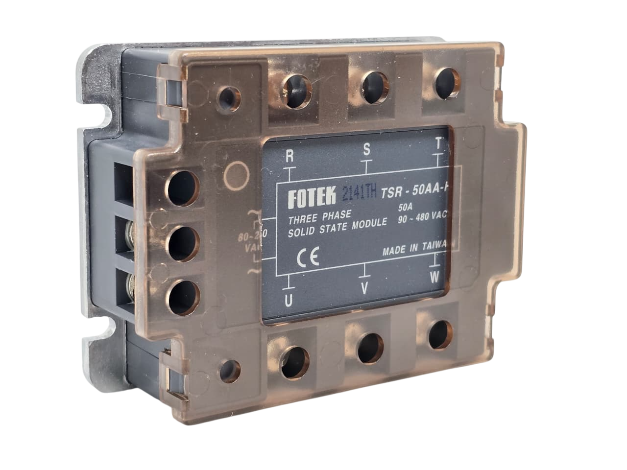 RELÉ DE ESTADO SÓLIDO FOTEK 3F 50A AC-AC